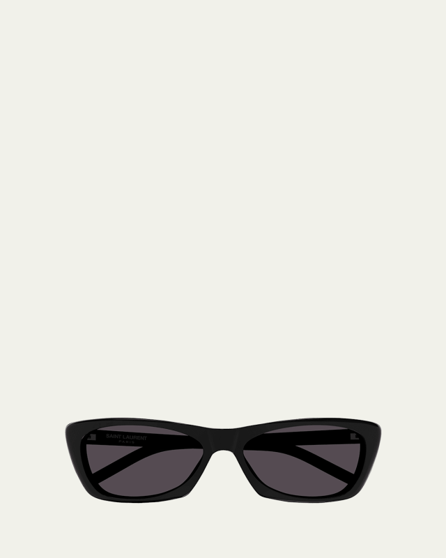 Sleek Acetate Cat-Eye Sunglasses